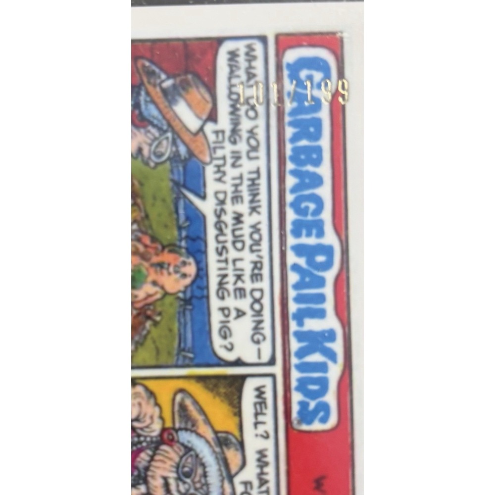 2023 GARBAGE PAIL KIDS X-FRACTOR REFRACTOR 226b Cheap JEWEL 101/199 - Picture 4 of 5